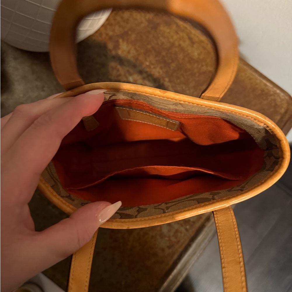 Vintage Coach Mini Lunch Tote - super RARE! - Picture 8 of 8